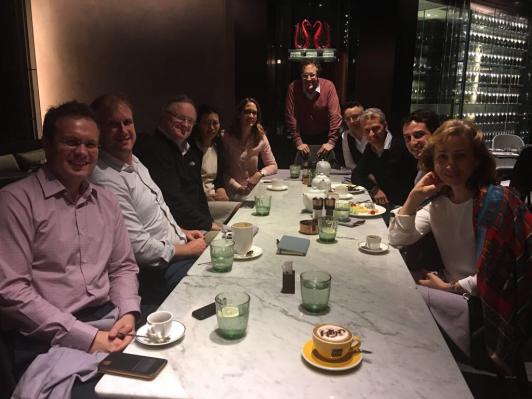 2017, Hong Kong. Management meeting